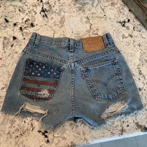 Levi’s jean shorts